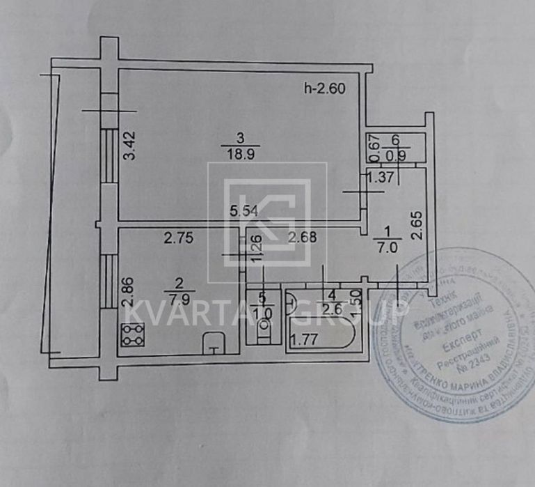 ВЕЛИКА 1 кімнатна з ремонтом