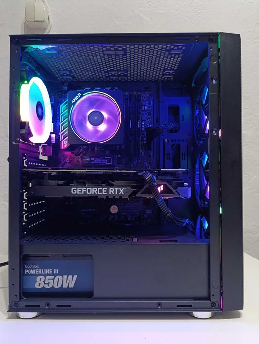 PC Gaming Ryzen 7 5700x, Rtx 3070, 16gb RAM, SSD+Hdd