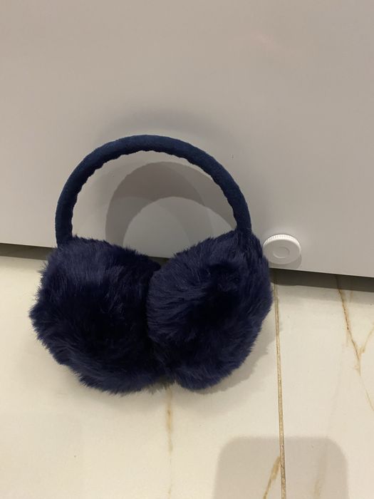 Nauszniki granatowe nowe