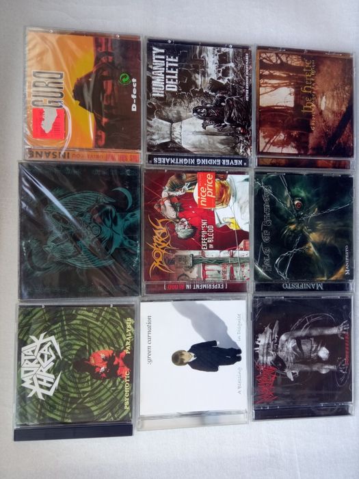 фирменные CD hard/heavy/death/black/grind ... A-J