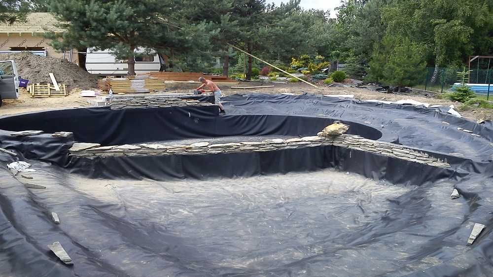 Folia PVC PCV do oczek wodnych stawów zbiorników wodnych | EKOFOLL