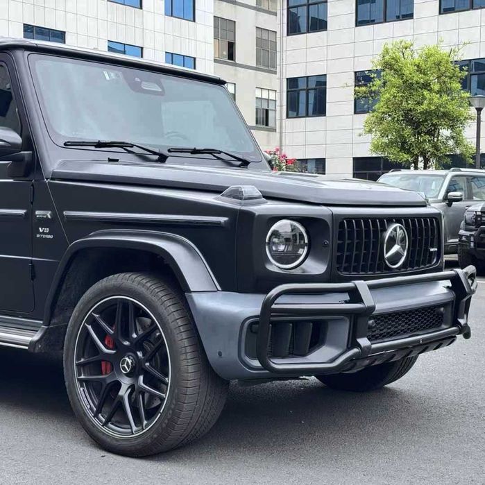 Кенгурятник на Mercedes G-Class G63 AMG W465 2025+ Защита бампера дуги