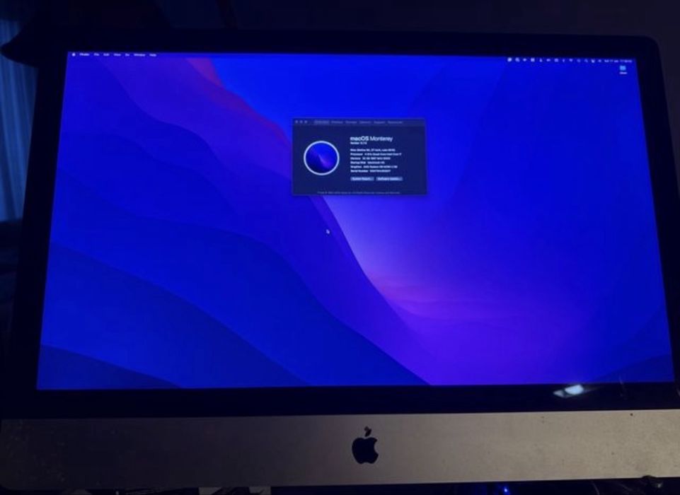 Apple iMac Late 2015 27in 1TB 32GB