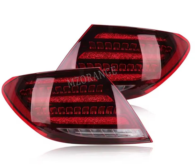 Faróis traseiros led para mercedes benz w204 do ano 2007 a 2013