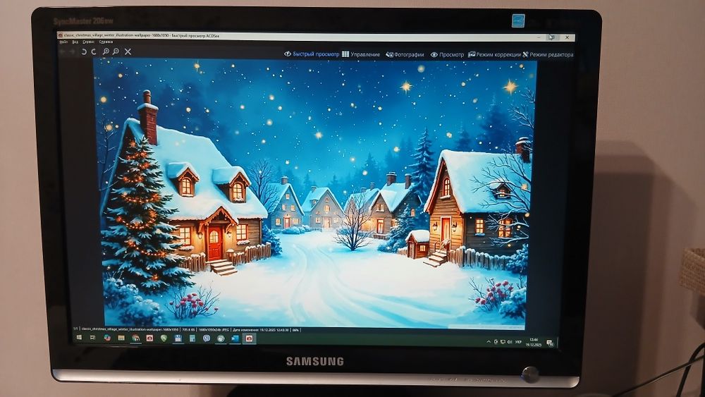 Монітор Samsung 206bw 20 дюймів