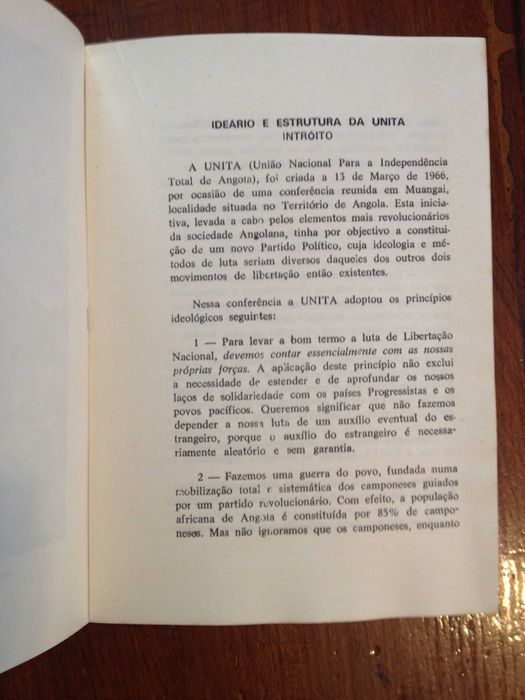 Unita – ideário e estrutura