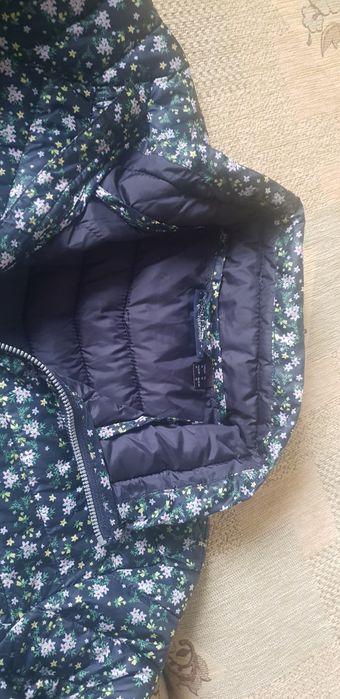 Przejściowa pikowana kurtka Esmara w drobne kwiatuszki