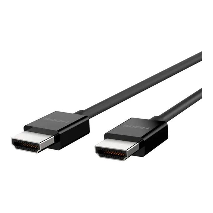 Кабель HDMI 2м, 2.1, High Speed Ethernet чорний Belkin