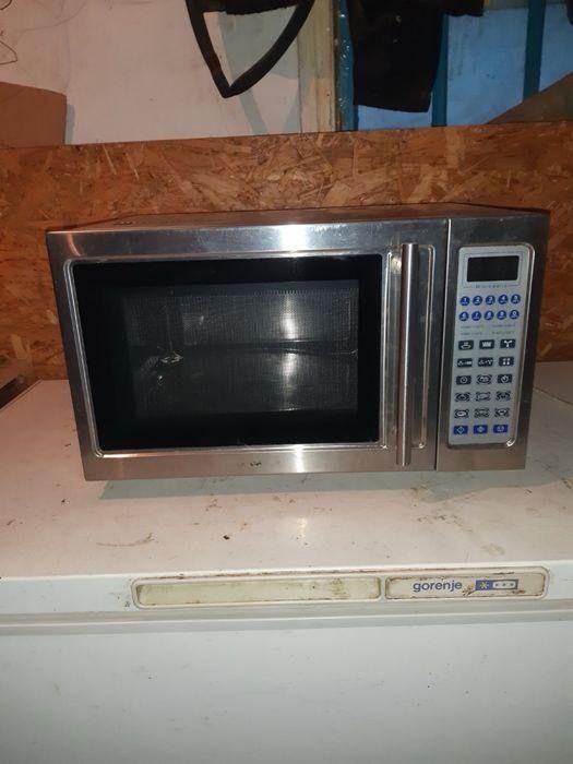 Мікрохвильовка з нержавійки