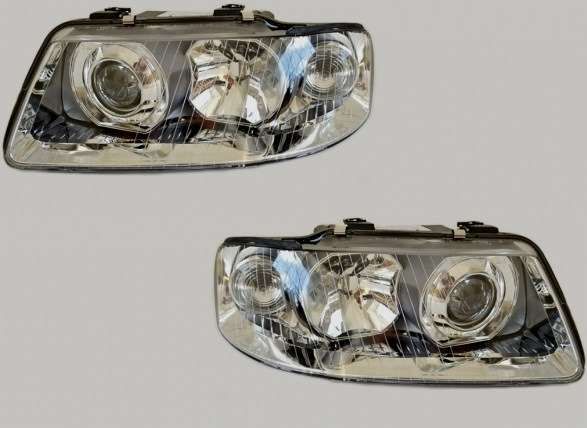 AUDI A3 8L lift 00-03 lampa przednia lewa +prawa komplet DEPO
