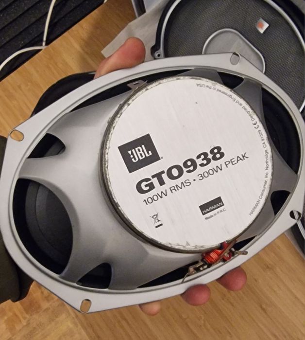 Colunas JBL GTO938 300w