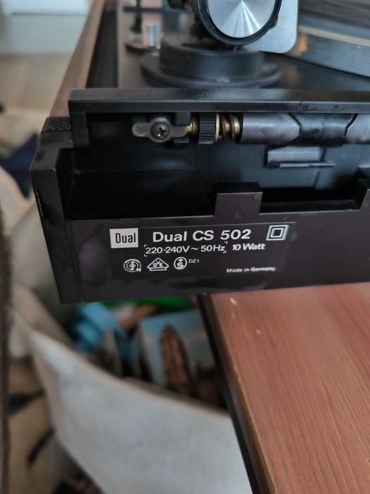 Gramofon Dual cs502 wkladka shure m75 z nową igła mb71 stan idealny
