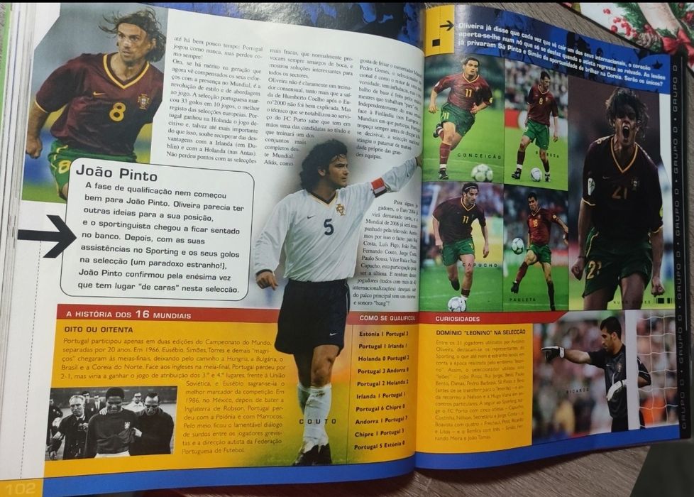 Mundial 2002 revista coleção