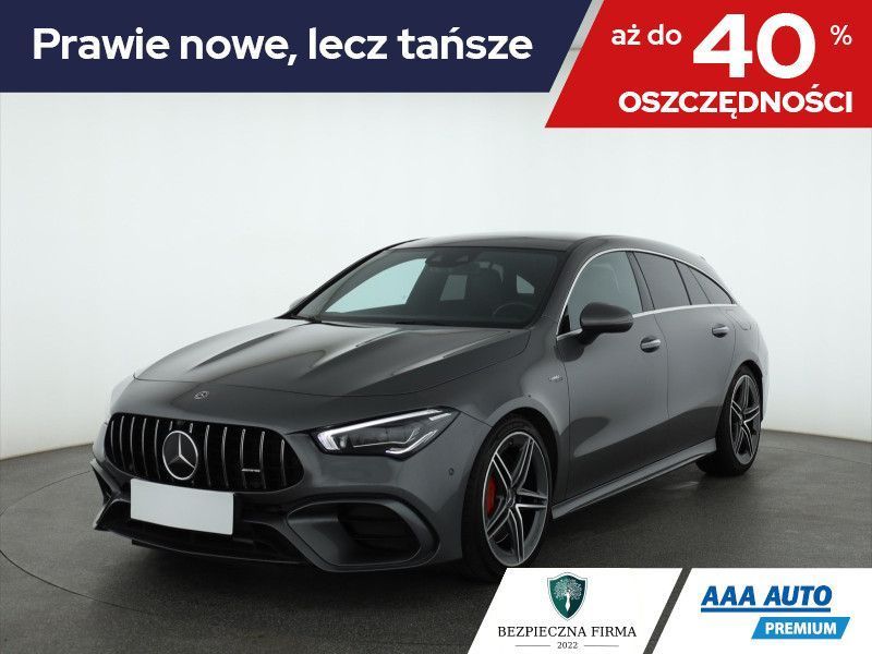 Mercedes-Benz CLA 45 S AMG 4MATIC+ AMG , Serwis ASO, Automat, Skóra, Navi, Klimatronic,