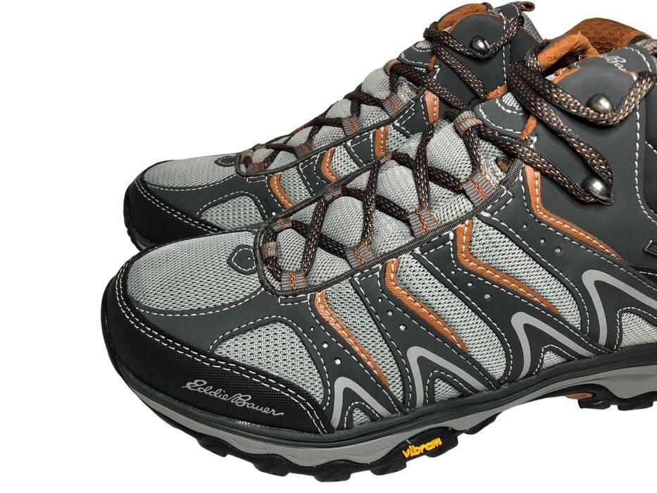 2840 Eddie Bauer Skórzane Buty Trekkingowe Męskie Wysokie Turystyczne 46