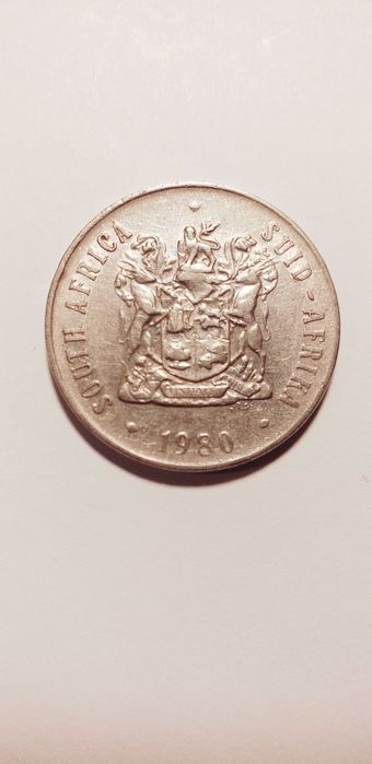 50 Cêntimos Africa Sul 1980
