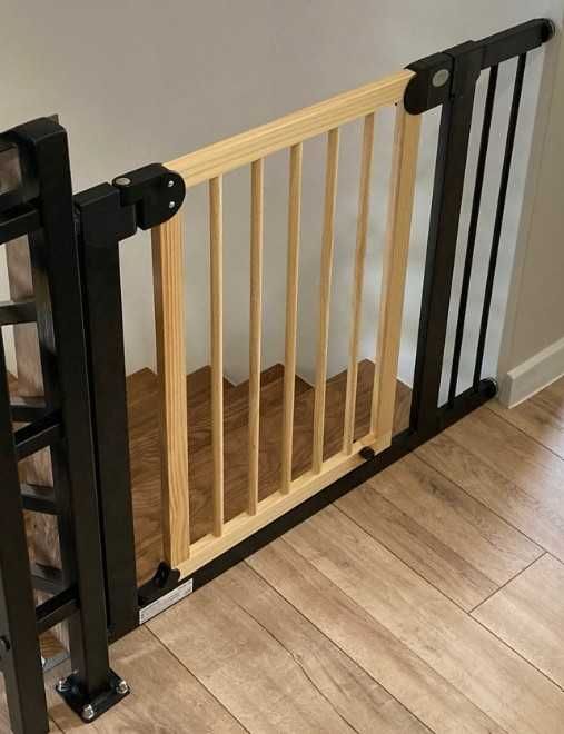 Barierka Bramka Zabezpieczająca Ochronna Rozporowa na Schody Drzwi