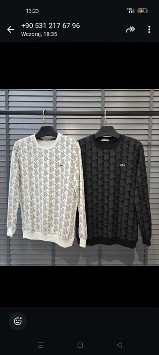 Bluza Lacoste monogram