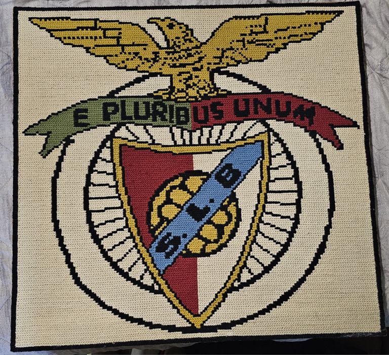 Quadro em  técnica tradicional Arraiolos