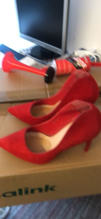 Sapatos vermelhos