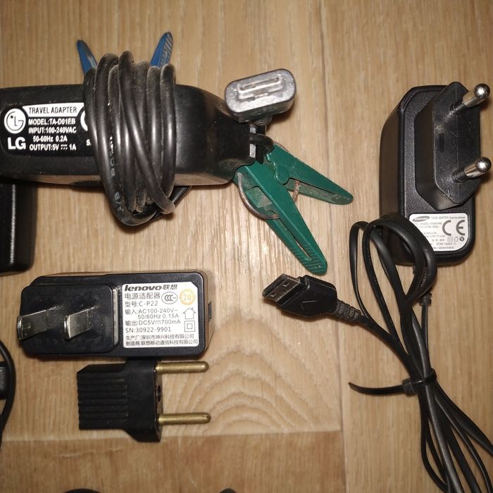 Зарядне Nokia AC-5U, Lenovo, Nokia HS-105, HS-47, LG TA-D01EB, Sony Ericsson