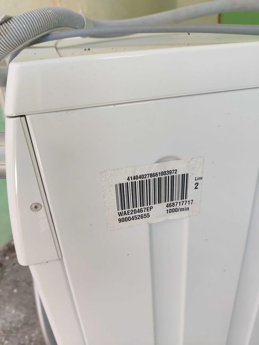 Máquina de lavar Bosch 7Kg 2014