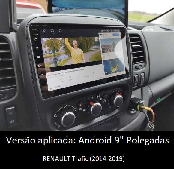 Rádio 2DIN • RENAULT Trafic (2001 a 2019) • NISSAN Primastar • Android
