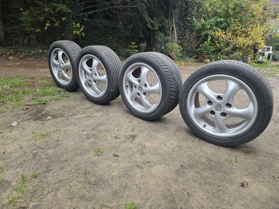 Porsche Twist 986  928 Felgi 17 + opony 5x130 7j 8.5j