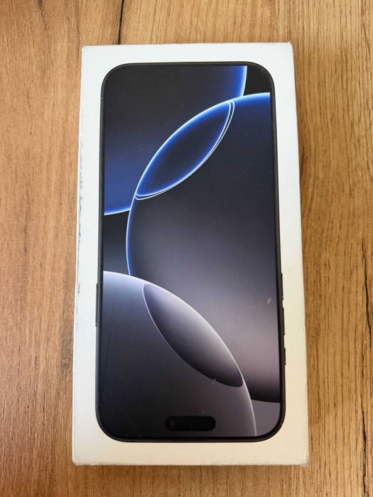 iPhone 16 Pro Max 256GB czarny | bateria 91% | komplet pudełko | bez ładowarki