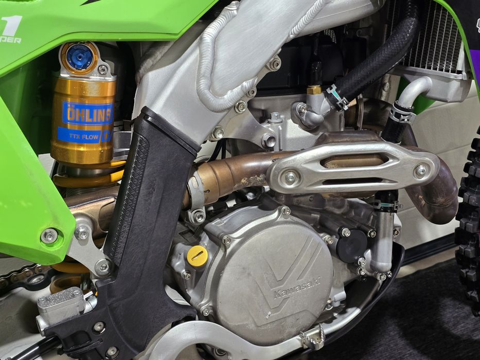 Kawasaki KXF 450  2023r 60mth od nowości Ohlins Transport! Raty!! 3szt