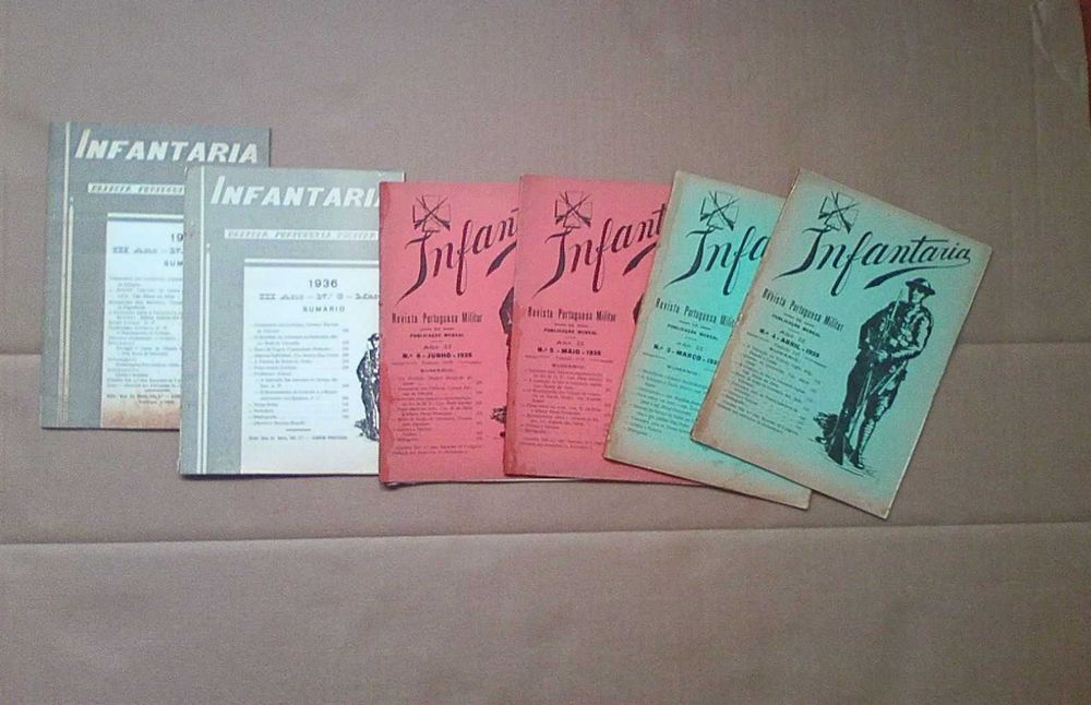 Revista Infantaria conjunto 33 volumes
