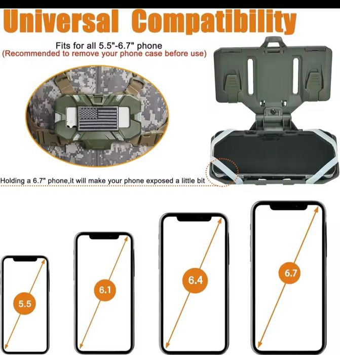 Тактичний тримач для телефону