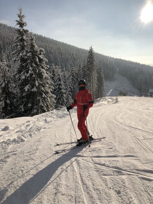 Продам лижний костюм ICEPEAK, Червоний, Ідеал.