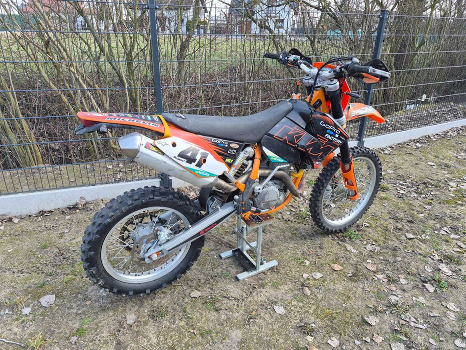 KTM EXC 400 RFS 2007r. MOUSSE i Wentylator SPAL ważny przegląd i OC Buk ...