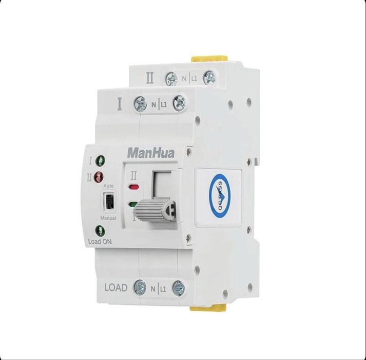 АВР Manhua 63A Автоматичний ввод резервного живлення