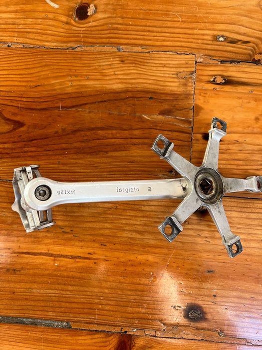 Bianchi - crank sem par para bicicleta estrada vintage