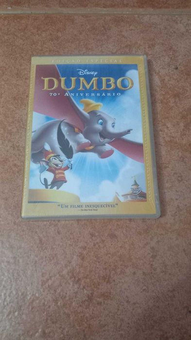 Dvd NOVO  DUMBO Filme Animação SELADO Disney DOBRADO PT Remasterizado