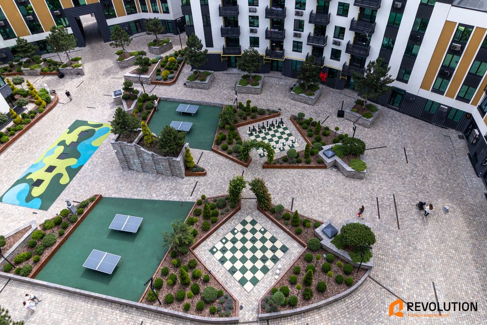 Без%, ЖК У-квартал, 1-кім, 38м2, Газ