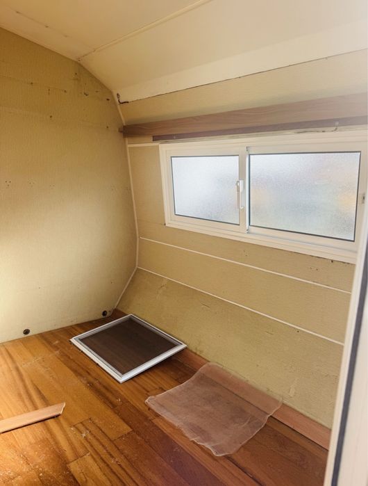 Roulote ampla no interior