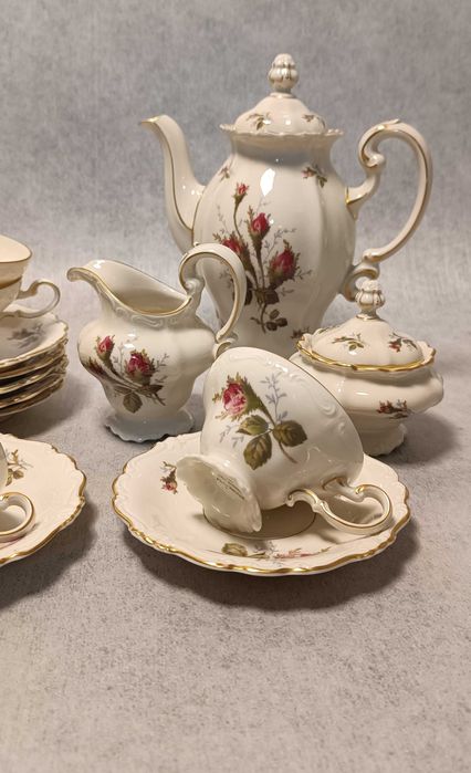 Rosenthal Pompadour Serwis 7-osobowy Moose Rose