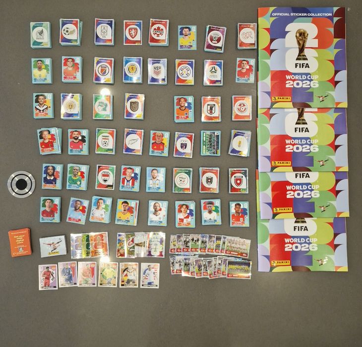 Cromos e caderneta mundial 2026