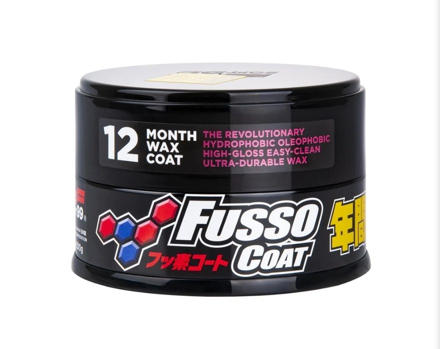 Soft99 New Fusso Coat DARK Wax - syntetyczny wosk samochodowy o trwałości do 12 miesięcy. Wysyłka gratis