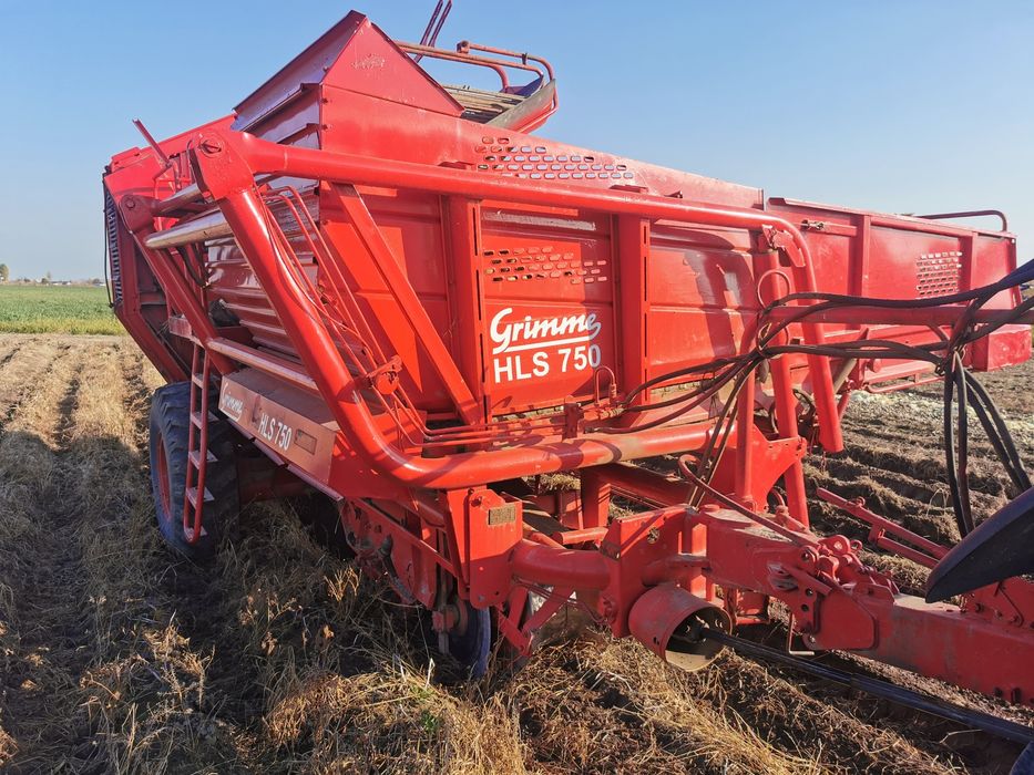 Grimme HLS 750 prosty kombajn bez elektroniki. Duży zbiornik. Wydajna maszyna