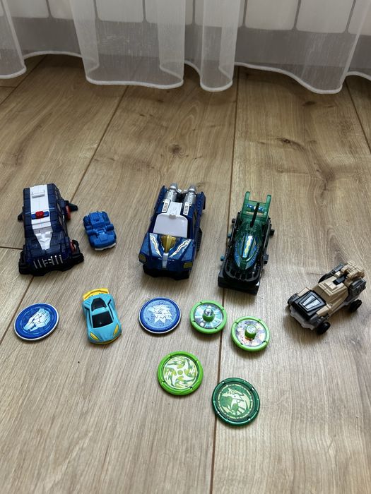 Дикі Скрітчери комплект машинок-трансформерів