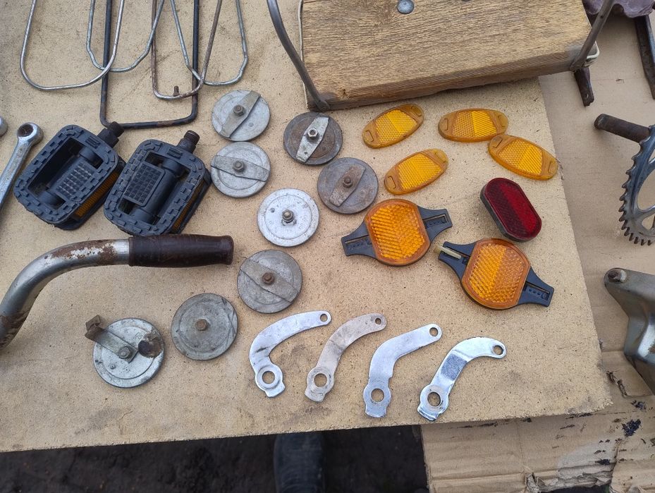 СССР велозапчастини щиток педалі зірочка шатун велосипеда багажник клю