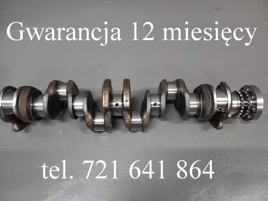 Silnik BMW N57D30C M50D M550D Nowy Wał OE BMW 18 m-cy Gwarancja