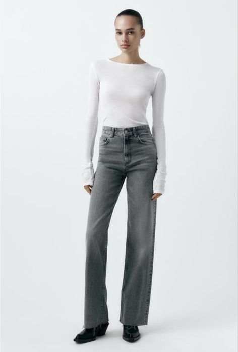 Джиниси Zara Wide Leg