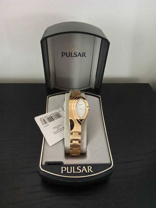 Relógio de Pulso de Senhora (Pulsar PEG B14, Novo e Original)