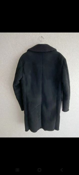 Czarny płaszcz jesienno/ziomowy