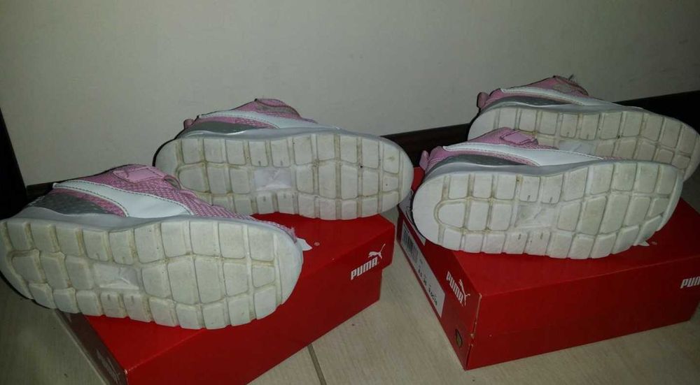 różowe PUMA 26 dziewczynka